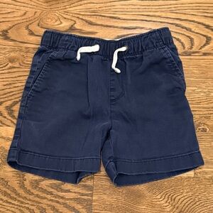 Crewcuts Dark Blue Kids Shorts with White Drawstring